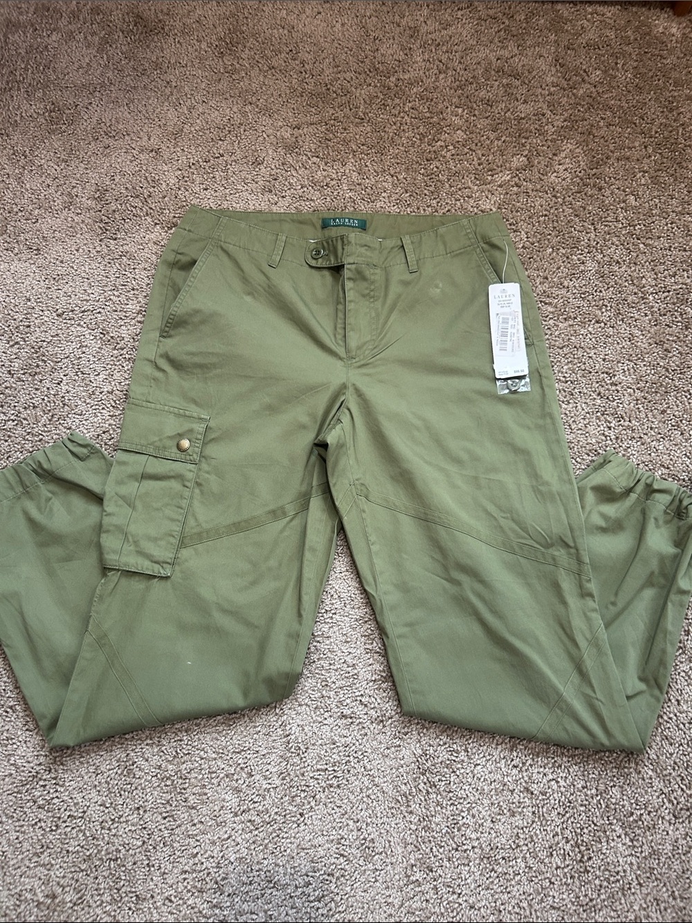 Polo by Ralph Lauren Men's Olive Cargo Trousers